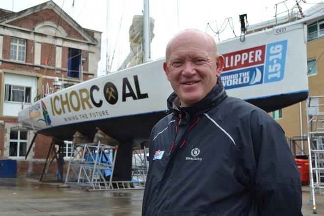 IchorCoal Skipper Darren Ladd - Clipper 2015-16 Round the World Yacht Race © Clipper Ventures